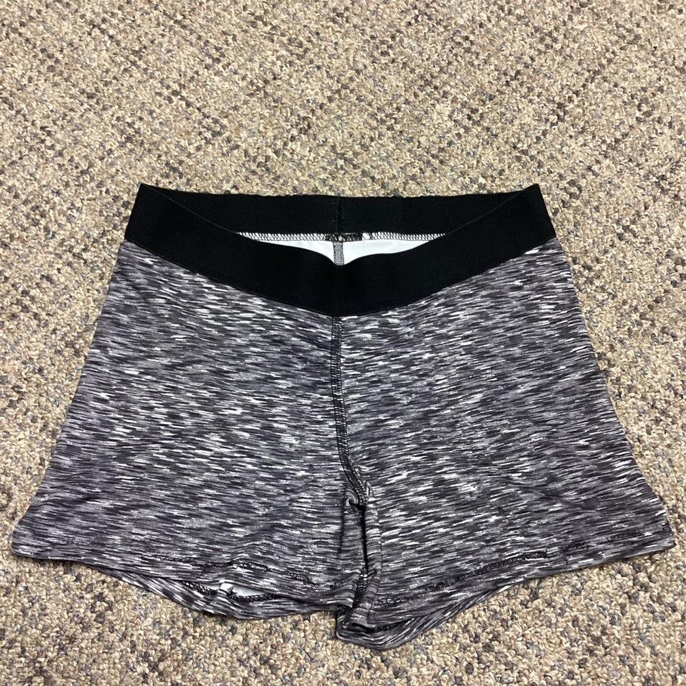 Black White Spandex Boy Shorts * Size Juniors Small